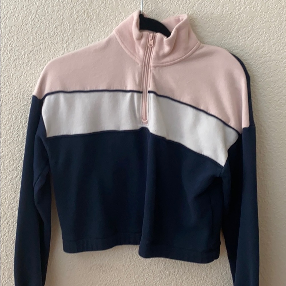 hollister quarter zip